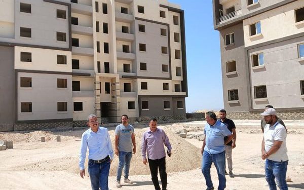 رئيس جهاز مدينة غرب قنا يتفقد مشروعات مرافق عمارات سكن مصر 1 غرب قنا