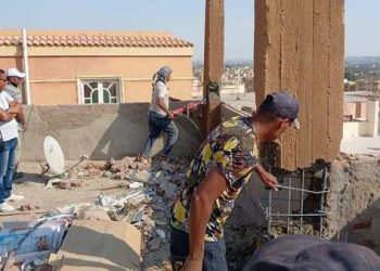 حملات مكبرة لإزالة مخالفات البناء بمدن 6 أكتوبر والشيخ زايد والعبور 5 مخالفات البناء