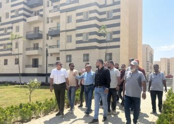 رئيس جهاز مدينة أكتوبر الجديدة يتفقد وحدات سكن لكل المصريين بمنطقة غرب المطار 9 وحدات سكن لكل المصريين