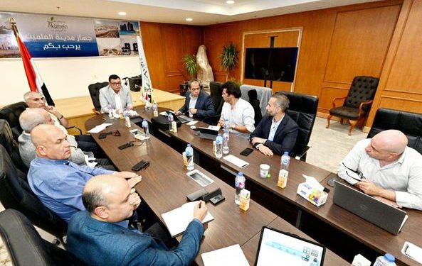 وزير الإسكان يتابع مع شركة سيتى إيدج تسليم وحدات مدينة العلمين الجديدة 1 شركة سيتى إيدج