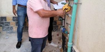 وصلات المياه الخلسة