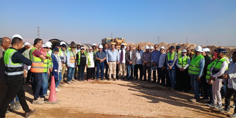 نائب وزير الإسكان يزور محطة معالجة كيمان المطاعنة 1 محطة معالجة كيمان