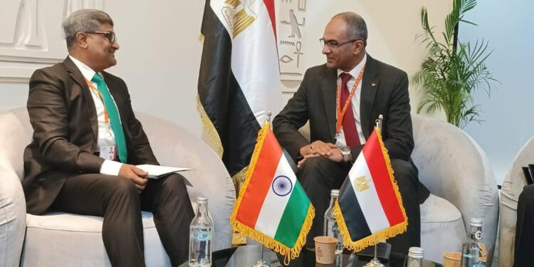 نائب وزير الإسكان يعرض على نظيره الهندي التجربة المصرية في قطاع المرافق 1 نائب وزير الإسكان