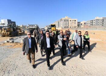 الطريق الحدائقى بمنطقة الأندلس