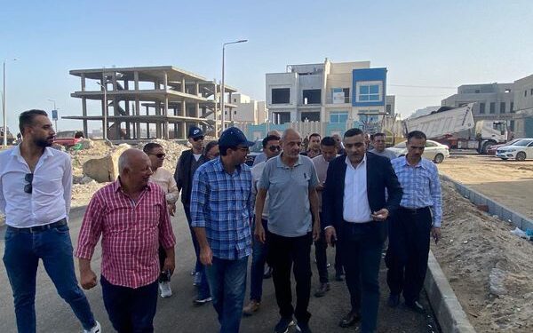 رئيس جهاز دمياط الجديدة يتفقد مشروعات الإسكان والطرق والمرافق 1 جهاز دمياط الجديدة