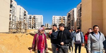 رئيس جهاز مدينة السويس الجديدة تتابع تقدم الأعمال بمختلف القطاعات