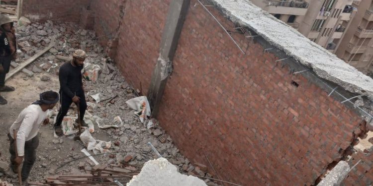 جهاز مدينة 6 أكتوبر ينفذ 3 إزالات لمخالفات مباني 1 جهاز مدينة 6 أكتوبر