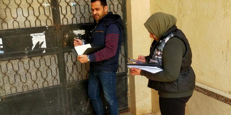 حملة على وحدات الإسكان الاجتماعي بمدينة بدر لضبط المخالفات 1 مدينة بدر