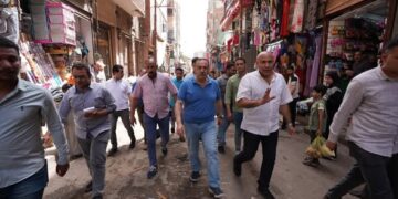 إزالة الإشغالات بالقيسارية