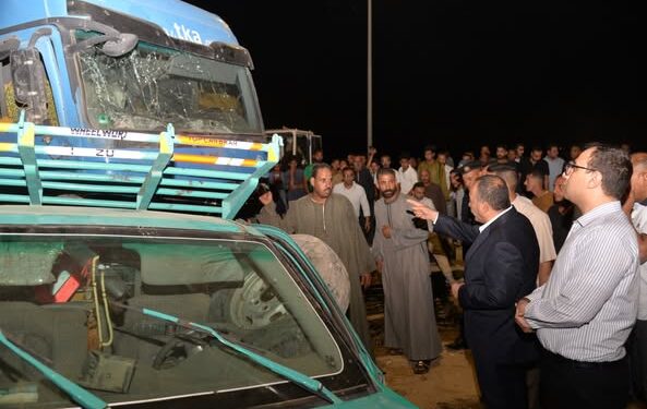 حادث محور ديروط