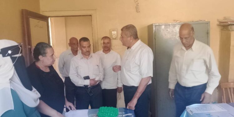 وكيل زراعة أسيوط يتفقد الادارة الزراعية بالبداري 1 الادارة الزراعية بالبداري